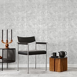Galerie Wallcoverings Product Code 65346 - Pepper Wallpaper Collection - Black Cumin Colours - Raffia Design