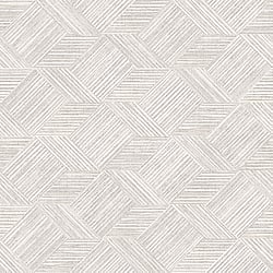 Galerie Wallcoverings Product Code 7359 - Evergreen Wallpaper Collection - Light Grey Colours - Grassy Tile Design