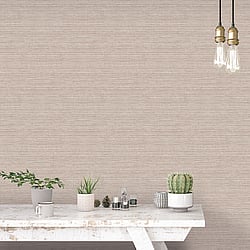 Galerie Wallcoverings Product Code 7368 - Evergreen Wallpaper Collection - Taupe Colours - Grasscloth Design
