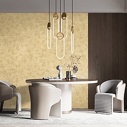 Galerie Wallcoverings Product Code 81286 - Precious Wallpaper Collection - Gold Colours - Cord Design