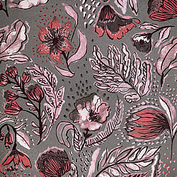 Galerie Wallcoverings Product Code 81331 - Pepper Wallpaper Collection - Chili Colours - Wild Garden Design