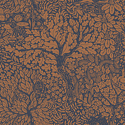 Galerie Wallcoverings Product Code 83106 - Hjarterum Wallpaper Collection - Blue Orange Colours - Olle Design