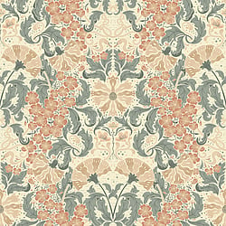 Galerie Wallcoverings Product Code 83116 - Hjarterum Wallpaper Collection - Blue Pink Cream Colours - Öjvind Design