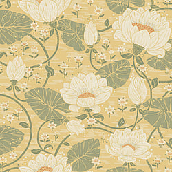 Galerie Wallcoverings Product Code 83123 - Hjarterum Wallpaper Collection - Light yellow Colours - Eva Design