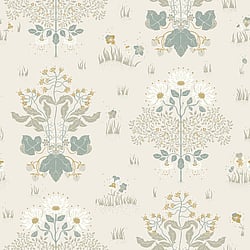 Galerie Wallcoverings Product Code 83131 - Hjarterum Wallpaper Collection - White Colours - Edla Design