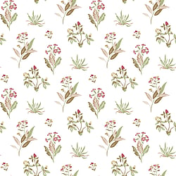 Galerie Wallcoverings Product Code 84011 - Cottage Chic Wallpaper Collection - Red Colours - Mazzetto Edra Design