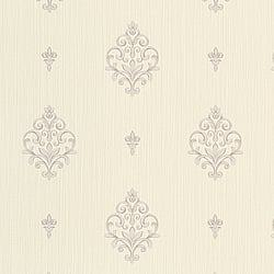 Galerie Wallcoverings Product Code 91801 - Neapolis 2 Wallpaper Collection - Cream Pearl Colours - Medallion Uno Design