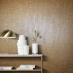 Galerie Wallcoverings Product Code 91929 - Energy Wallpaper Collection - Copper Colours - Weave Design