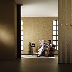 Galerie Wallcoverings Product Code 91964 - Energy Wallpaper Collection - Gold Colours - River Design