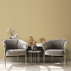Galerie Wallcoverings Product Code 91967 - Energy Wallpaper Collection - Gold Colours - Floral Design