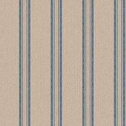 Galerie Wallcoverings Product Code 95746 - Ornamenta 2 Wallpaper Collection - Beige Blue Colours - Regency Stripe Design