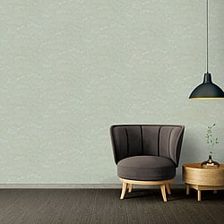 Galerie Wallcoverings Product Code AC60012 - Absolutely Chic Wallpaper Collection - Blue Green Metallic Colours - Cherry Blossom Motif Design