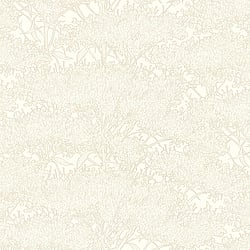 Galerie Wallcoverings Product Code AC60017 - Absolutely Chic Wallpaper Collection - Cream Grey Metallic Colours - Cherry Blossom Motif Design