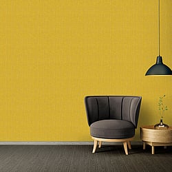 Galerie Wallcoverings Product Code AC60036 - Absolutely Chic Wallpaper Collection - Brown Yellow Grey Colours - Hessian Effect Texture Design