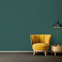 Galerie Wallcoverings Product Code AC60044 - Absolutely Chic Wallpaper Collection - Green Metallic Colours - Hessian Effect Texture Design