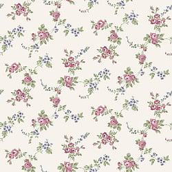 Galerie Wallcoverings Product Code AF37707 - Abby Rose 4 Wallpaper Collection - Plum Grey Blue Colours - Chic Rose Design