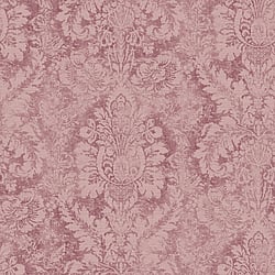 Galerie Wallcoverings Product Code AF37712 - Abby Rose 4 Wallpaper Collection - Plum Pink Colours - Valentine Damask Design