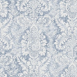 Galerie Wallcoverings Product Code AF37714 - Abby Rose 4 Wallpaper Collection - Blue Grey Colours - Valentine Damask Design