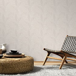 Galerie Wallcoverings Product Code AM30012 - Amazonia Wallpaper Collection - Beige Colours - Quill Design