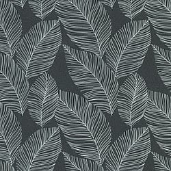 Galerie Wallcoverings Product Code AM30014 - Amazonia Wallpaper Collection - Black Silver Colours - Quill Design