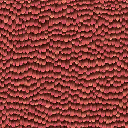 Galerie Wallcoverings Product Code AM30017 - Amazonia Wallpaper Collection - Red Colours - Feathers Design
