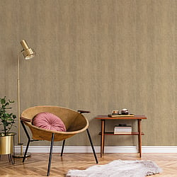 Galerie Wallcoverings Product Code BL22709 - Botanica Wallpaper Collection - Yellow Colours - Small Weave Plain Design