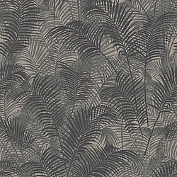Galerie Wallcoverings Product Code BL22762 - Botanica Wallpaper Collection - Taupe Colours - Tropical Leaves Design