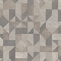 Galerie Wallcoverings Product Code BL22772 - Botanica Wallpaper Collection - Taupe Colours - Cubics Design
