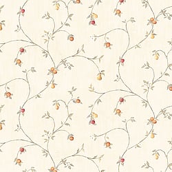 Galerie Wallcoverings Product Code CK36609 - Kitchen Style 3 Wallpaper Collection - Grey Beige Orange Yellow Red Colours - Fruity Trail Design