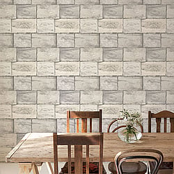 Galerie Wallcoverings Product Code CK36612 - Kitchen Style 3 Wallpaper Collection - Grey Colours - Wine Crates Design