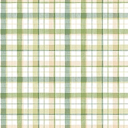 Galerie Wallcoverings Product Code CK36626 - Kitchen Style 3 Wallpaper Collection - Green White Colours - Textured Plaid Design