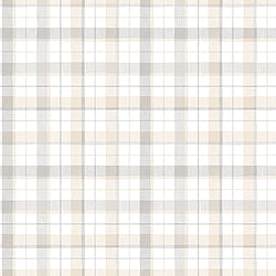 Galerie Wallcoverings Product Code CK36627 - Kitchen Style 3 Wallpaper Collection - Grey Beige Colours - Textured Plaid Design
