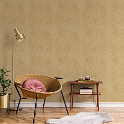 Galerie Wallcoverings Product Code CM27087 - Botanica Wallpaper Collection - Yellow Colours - Bali Plain Design