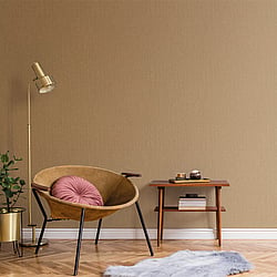 Galerie Wallcoverings Product Code DA23211 - Luxe Wallpaper Collection - Ochre Colours - Pearl Plain Design