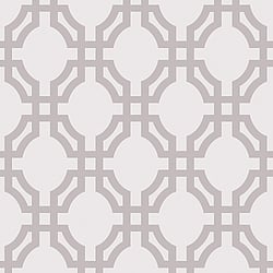 Galerie Wallcoverings Product Code DA23260 - Luxe Wallpaper Collection - White Colours - Luxe Trellis Design