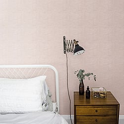 Galerie Wallcoverings Product Code DWP0230-06 - Emporium Wallpaper Collection - Pink Colours - Metallic Plain Design