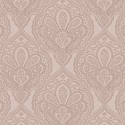 Galerie Wallcoverings Product Code DWP0247-04 - Emporium Wallpaper Collection - Pink Rose Gold Colours - Mehndi Damask Design