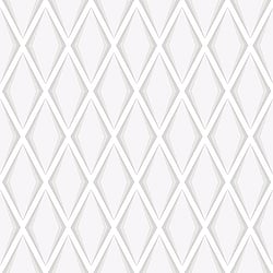 Galerie Wallcoverings Product Code EL21060 - Elisir Wallpaper Collection - White Silver Grey Colours - Modern Trellis Design