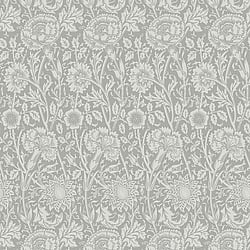 Galerie Wallcoverings Product Code ET12507 - Arts And Crafts Wallpaper Collection - Grey Colours - Tonal Floral Trail Design