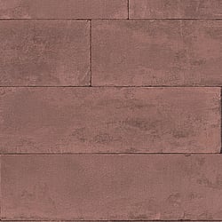 Galerie Wallcoverings Product Code EX31028 - Exposed Wallpaper Collection - Rustic Red Colours - Concrete Blocks Design
