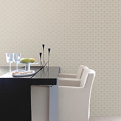 Galerie Wallcoverings Product Code F-PL3001 - Boutique Wallpaper Collection - Cream Colours - Geo Key Design
