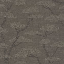 Galerie Wallcoverings Product Code FS72018 - Fusion Wallpaper Collection - Charcoal Colours - Chinoiserie Tree Motif Design