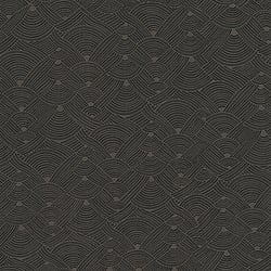Galerie Wallcoverings Product Code FS72021 - Fusion Wallpaper Collection - Brown Black Colours - Geo Swirl Motif Design