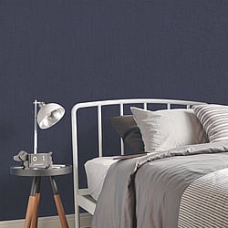Galerie Wallcoverings Product Code G23320 - Deauville 2 Wallpaper Collection - Navy Blue Colours - Denim Design