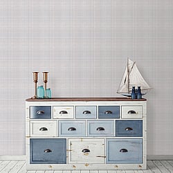 Galerie Wallcoverings Product Code G23336 - Deauville 2 Wallpaper Collection - Taupe Beige White Colours - Nautical Sea Plaid Design