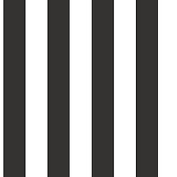 Galerie Wallcoverings Product Code G23337 - Deauville 2 Wallpaper Collection - Black White Colours - Regency Stripe Design