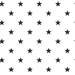 Galerie Wallcoverings Product Code G23352 - Deauville 2 Wallpaper Collection - Black White Colours - Deauville Star Design