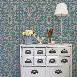 Galerie Wallcoverings Product Code G34111 - Vintage Damasks Wallpaper Collection -   