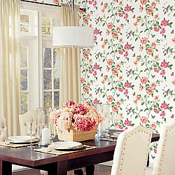 Galerie Wallcoverings Product Code G34300 - English Florals Wallpaper Collection -   