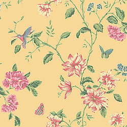 Galerie Wallcoverings Product Code G34304 - English Florals Wallpaper Collection -   
